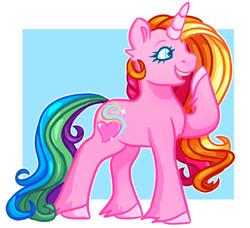 Size: 936x854 | Tagged: safe, artist:p2iimon, derpibooru import, rarity (g3), pony, unicorn, g3, horn, solo