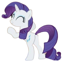 Size: 286x281 | Tagged: safe, derpibooru import, edit, editor:luckydog416, rarity, pony, unicorn, g4, female, horn, mare, simple background, solo, transparent background