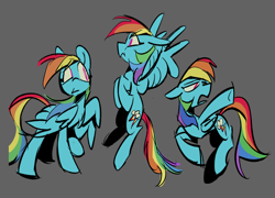 Size: 3194x2304 | Tagged: safe, artist:ember420, derpibooru import, rainbow dash, gray background, simple background