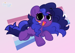 Size: 3508x2480 | Tagged: safe, artist:ninnydraws, derpibooru import, oc, oc only, oc:starset, earth pony, pony, bigender pride flag, lesbian pride flag, pride, pride flag, simple background