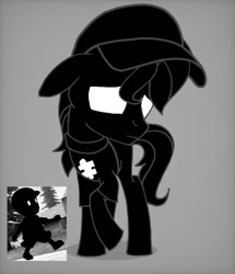 Size: 742x861 | Tagged: safe, artist:bluewhite2, derpibooru import, oc, oc only, earth pony, pony, solo