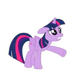 Size: 1985x2051 | Tagged: safe, artist:gmaplay, derpibooru import, twilight sparkle, alicorn, pony, g4, what about discord?, ears, female, floppy ears, mare, simple background, solo, transparent background, vector