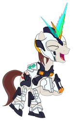 Size: 1956x3115 | Tagged: safe, artist:gmaplay, derpibooru import, oc, oc only, oc:stardust memory, pony, unicorn, armor, gundam, horn, male, nu gundam, royal guard, royal guard armor, simple background, solo, stallion, stallion oc, transparent background