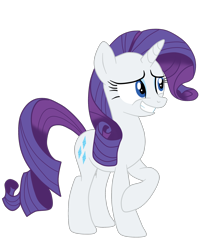 Size: 1900x2368 | Tagged: safe, artist:gmaplay, derpibooru import, rarity, pony, unicorn, g4, cute, happy, horn, nervous, nervous smile, raribetes, simple background, smiling, solo, transparent background