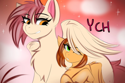 Size: 1500x1000 | Tagged: safe, artist:namelessplaza, derpibooru import, pony, sketch, stars, ych example, ych sketch, your character here