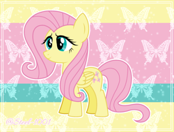 Size: 1790x1350 | Tagged: safe, artist:steel-1001, derpibooru import, fluttershy, pegasus, pony, g4, cute, female, feminism, shyabetes, solo