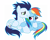 Size: 4189x3369 | Tagged: safe, artist:soarindasher10, derpibooru import, rainbow dash, soarin', pegasus, pony, g4, best pony, cute, cyan coat, dashabetes, emerald green eyes, female, heartwarming, magenta eyes, male, mare, shipping, simple background, sky blue coat, soarindash, stallion, straight, sweet dreams fuel, transparent background