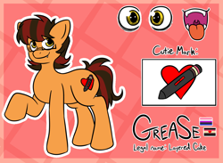 Size: 1500x1100 | Tagged: safe, artist:lemon_creamz, derpibooru import, oc, earth pony, reference sheet