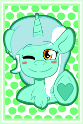 Size: 1200x1800 | Tagged: safe, artist:lemon_creamz, derpibooru import, lyra heartstrings, pony, unicorn, g4, horn