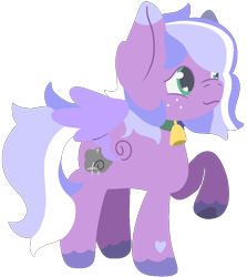 Size: 785x879 | Tagged: safe, artist:mimiqq, derpibooru import, oc, oc only, oc:satin showers, pegasus, pony, folded wings, happy, hoof heart, raised hoof, raised leg, simple background, solo, transparent background, underhoof, wings