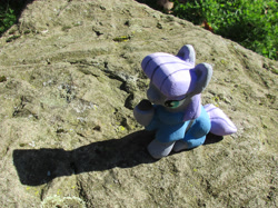 Size: 2763x2072 | Tagged: safe, alternate version, artist:malte279, derpibooru import, part of a set, boulder (pet), maud pie, earth pony, pony, g4, concrete, craft, female, mare, outdoors, sculpture, solo, ytong