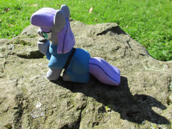 Size: 2780x2085 | Tagged: safe, alternate version, artist:malte279, derpibooru import, part of a set, boulder (pet), maud pie, earth pony, pony, g4, concrete, craft, female, mare, outdoors, sculpture, solo, ytong