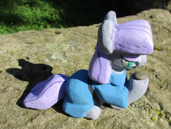 Size: 2469x1852 | Tagged: safe, alternate version, artist:malte279, derpibooru import, part of a set, boulder (pet), maud pie, earth pony, pony, g4, concrete, craft, female, mare, outdoors, sculpture, solo, ytong