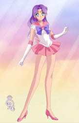 Size: 748x1156 | Tagged: safe, derpibooru import, diamond tiara, equestria girls, g4, sailor moon, sailor moon (series), sailor senshi maker, solo