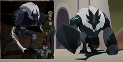 Size: 1152x582 | Tagged: safe, derpibooru import, edit, edited screencap, screencap, g4, my little pony: the movie, comparison, generator rex, storm creature