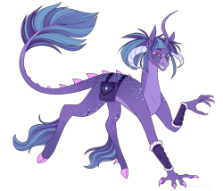 Size: 3500x3000 | Tagged: safe, artist:squishkitti, derpibooru import, oc, oc only, dracony, dragon, hybrid, bag, glasses, parent:princess ember, parent:twilight sparkle, parents:emberlight, saddle bag, simple background, solo, transparent background