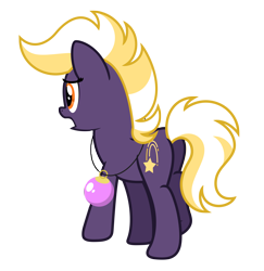 Size: 6567x6750 | Tagged: safe, artist:estories, derpibooru import, oc, oc:wildheart, earth pony, pony, absurd resolution, christmas ball, female, mare, simple background, solo, transparent background, vector