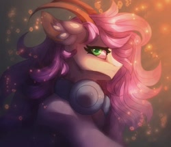 Size: 1012x870 | Tagged: safe, artist:reminati_27, derpibooru import, oc, oc only, pony, female, headphones, horns, mare, solo