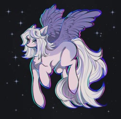 Size: 1080x1064 | Tagged: safe, artist:reminati_27, derpibooru import, oc, oc only, pegasus, pony, chest fluff, commission, female, mare, solo, spread wings, wings