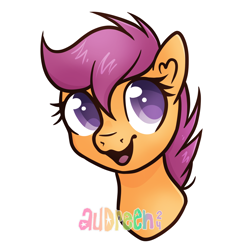 Size: 2100x2100 | Tagged: safe, artist:audreen, derpibooru import, scootaloo, g4