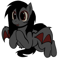 Size: 1000x1000 | Tagged: safe, artist:0liiver, derpibooru import, oc, oc only, oc:basil (0liiver), bat pony, pony, simple background, solo, transparent background