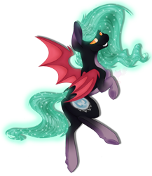 Size: 944x1087 | Tagged: safe, artist:furtoodie, derpibooru import, oc, oc:moonglow mischief, bat pony, pony, female, mare, simple background, solo, transparent background