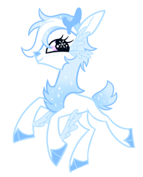 Size: 1286x1588 | Tagged: safe, artist:peaceandlove26, derpibooru import, oc, oc only, oc:snow angel (webkinzworldz), deer, reindeer, 2021, alternate eye color, antlers, big eyes, blue hair, blue hooves, blue tail, chest fluff, cloven hooves, coat markings, colored antlers, colored chest fluff, colored hooves, colored nose, eyelashes, eyeshadow, facial markings, gradient hair, gradient tail, head wings, hooves, leg wings, lidded eyes, limited palette, long legs, looking back, makeup, male, non-pony oc, old art, profile, purple eyes, raised hooves, raised leg, shiny hooves, show accurate, simple background, slender, smiling, solo, sparkly eyes, sparkly mane, sparkly tail, tail, tall, thin, two toned hair, white background, white coat, white fur, wingding eyes, wings