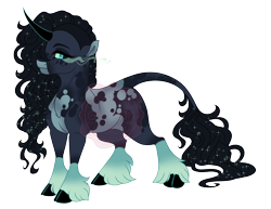 Size: 3500x2700 | Tagged: safe, artist:gigason, derpibooru import, oc, oc only, oc:frozen fog, classical unicorn, pony, unicorn, g4, adoptable, black hooves, black mane, black tail, blue eyes, cloven hooves, coat markings, colored, colored belly, colored eyebrows, colored hooves, colored horn, colored muzzle, colored pinnae, colored pupils, colored sclera, curved horn, ethereal hooves, ethereal mane, ethereal tail, eye markings, eyelashes, facial markings, female, female oc, flat colors, glowing, glowing hooves, glowing horn, gradient legs, gradient pinnae, gray coat, green sclera, high res, hooves, horn, leg markings, leonine tail, lidded eyes, long mane, long tail, looking back, magic eyes, mare, mare oc, mottled coat, obtrusive watermark, offspring, pale belly, parent:king sombra, parent:princess luna, parents:lumbra, simple background, smiling, snip (coat marking), solo, sparkly mane, sparkly tail, splotches, standing, tail, tail markings, teal pupils, three quarter view, transparent background, undercut, unicorn horn, unicorn oc, unshorn fetlocks, watermark, wavy mane, wavy tail