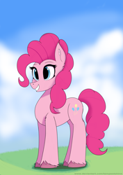 Size: 2480x3508 | Tagged: safe, artist:tempestshine, derpibooru import, pinkie pie, earth pony, pony, g4, female, solo