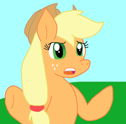 Size: 800x783 | Tagged: safe, artist:cmara, derpibooru import, applejack, earth pony, applejack's hat, clothes, cowboy hat, female, hat, solo