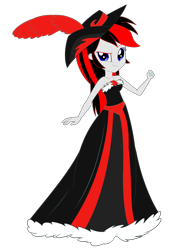 Size: 2500x3606 | Tagged: safe, artist:cartoonmasterv3, derpibooru import, oc, oc only, human, equestria girls, g4, clothes, dress, gown, long dress, long skirt, skirt, solo, vector