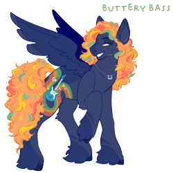 Size: 2000x2000 | Tagged: safe, artist:fhroggy, derpibooru import, oc, oc only, pegasus, pony, ear piercing, earring, jewelry, magical gay spawn, male, necklace, offspring, parent:bow hothoof, parent:pear butter, pegasus oc, piercing, simple background, solo, stallion, transparent background