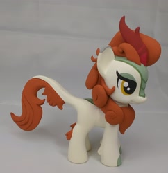 Size: 2558x2639 | Tagged: safe, artist:sanadaookmai, derpibooru import, autumn blaze, kirin, g4, craft, irl, photo, solo, toy