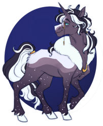 Size: 1566x1930 | Tagged: safe, artist:cactiflowers, derpibooru import, oc, oc:catching stars, pony, unicorn, horn, male, monocle, solo, stallion