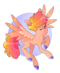 Size: 1280x1543 | Tagged: safe, artist:chaoseclips, derpibooru import, oc, oc only, oc:blue cheese, pegasus, pony, bucktooth, colored hooves, flying, freckles, hair over eyes, hooves, offspring, parent:cheese sandwich, parent:rainbow dash, parents:cheesedash, pegasus oc, simple background, solo, spread wings, transparent background, wings