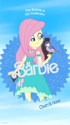 Size: 1080x1920 | Tagged: safe, derpibooru import, fluttershy, human, equestria girls, g4, barbie, barbie (film), female, solo