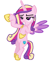 Size: 354x450 | Tagged: safe, artist:diana173076, artist:selenaede, derpibooru import, princess cadance, alicorn, pony, g4, alternate universe, base used, crown, female, folded wings, hoof shoes, jewelry, mare, princess shoes, regalia, simple background, solo, tiara, white background, wings