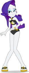 Size: 1882x4602 | Tagged: safe, alternate version, artist:dustinwatsongkx, derpibooru import, rarity, human, better together, equestria girls, g4, accessory swap, bare shoulders, bikini, bikini bottom, clothes, clothes swap, feet, female, high res, sandals, simple background, sleeveless, solo, sunset shimmer swimsuit, sunset shimmer's beach shorts swimsuit, swimsuit, swimsuit swap, transparent background, vector