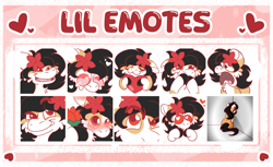 Size: 3000x1841 | Tagged: safe, artist:euspuche, derpibooru import, oc, oc only, oc:liliya krasnyy, earth pony, emotes, flower, flower in hair, heart, heart eyes, looking at you, open mouth, smiling, smiling at you, solo, wingding eyes