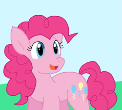 Size: 937x838 | Tagged: safe, artist:cmara, derpibooru import, pinkie pie, earth pony, pony, g4, female, solo