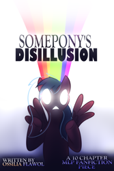 Size: 2000x3000 | Tagged: safe, artist:ossilia flawol, derpibooru import, screencap, oc, oc only, oc:red (someponys disillusion), pegasus, pony, fanfic:someponys disillusion, g4, gradient background, pegasus oc, rainbow, red coat, solo, white eyes, wings