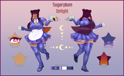 Size: 3900x2400 | Tagged: safe, artist:nansfw, derpibooru import, oc, oc:sugarplum delight(fireverse), human, equestria girls, g4, alternate universe, boots, clothes, fireheart76's latex suit design, gloves, humanized, humanized oc, latex, latex boots, latex gloves, latex suit, prisoners of the moon, reference sheet, rubber, rubber gloves, rubber suit, shoes