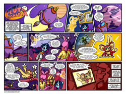 Size: 1280x960 | Tagged: safe, artist:flash equestria photography, derpibooru import, oc, oc:pixel dust, oc:pluto planitia, alien, pony, unicorn, comic, horn, science fiction, space, spaceship