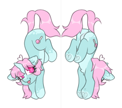 Size: 4500x4000 | Tagged: safe, artist:itsspoops, derpibooru import, oc, oc only, oc:scoops, pony, unicorn, :p, badge, blushing, butt, butt freckles, chest fluff, con badge, cute, dock, ear piercing, earring, featureless crotch, female, freckles, frog (hoof), heart, heart eyes, hoofbutt, horn, jewelry, mare, piercing, plot, tail, tongue, tongue out, underhoof, wingding eyes