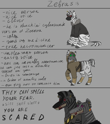 Size: 2666x3000 | Tagged: safe, artist:seemah, derpibooru import, zebra, brothers, crossover, gray background, joke, madness combat, madness is magic, madness project nexus, male, siblings, simple background, sketch, species swap, stripes, zebrafied