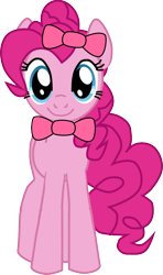 Size: 493x830 | Tagged: safe, artist:supermalikj, derpibooru import, pinkie pie, earth pony, pony, g4, female, looking at you, mare, simple background, solo, transparent background