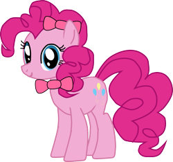 Size: 885x830 | Tagged: safe, artist:supermalikj, derpibooru import, pinkie pie, earth pony, pony, g4, bowtie, female, mare, simple background, solo, transparent background