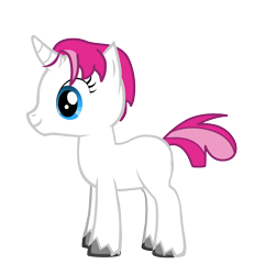 Size: 1398x1516 | Tagged: safe, artist:deirdres, derpibooru import, oc, oc only, oc:ktap, pony, unicorn, horn, simple background, solo, transparent background, unshorn fetlocks, white coat