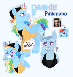 Size: 1864x1980 | Tagged: safe, artist:k1w1tast1c, derpibooru import, rainbow dash, pegasus, pony, g4, bald, beanie, blush lines, blush scribble, blushing, breaking bad, cigarette, clothes, female, hat, hoodie, jesse pinkman, mare, screencap reference, shaved head, simple background, unshorn fetlocks, white background