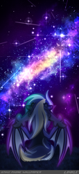 Size: 1440x3159 | Tagged: safe, artist:linkle, derpibooru import, oc, oc only, night, space, wallpaper